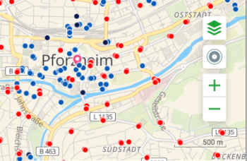 Ausschnitt Kartendaten