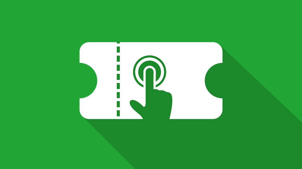 Bild Symbol fuer Ticket kaufen